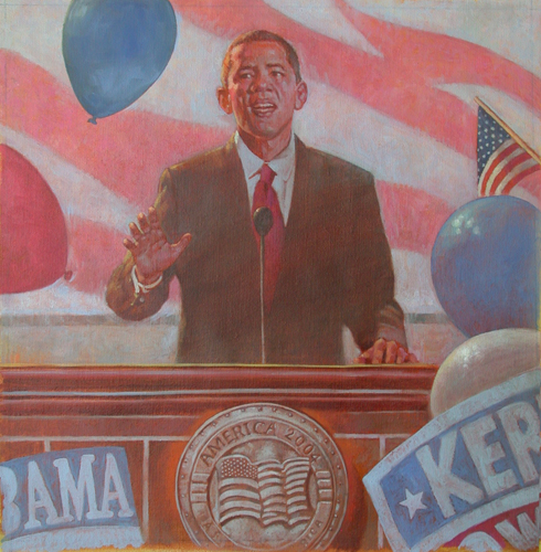 Barrack Obama speaking